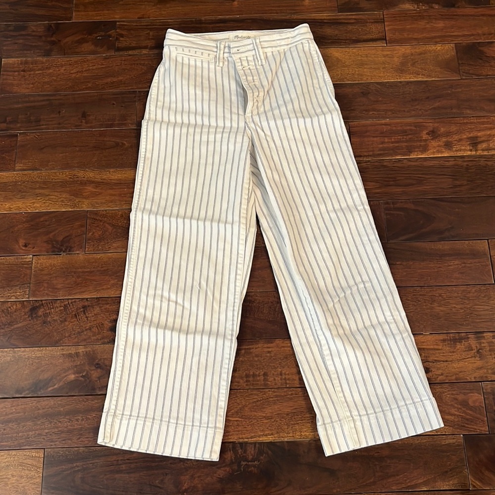 Madewell wide leg jeans